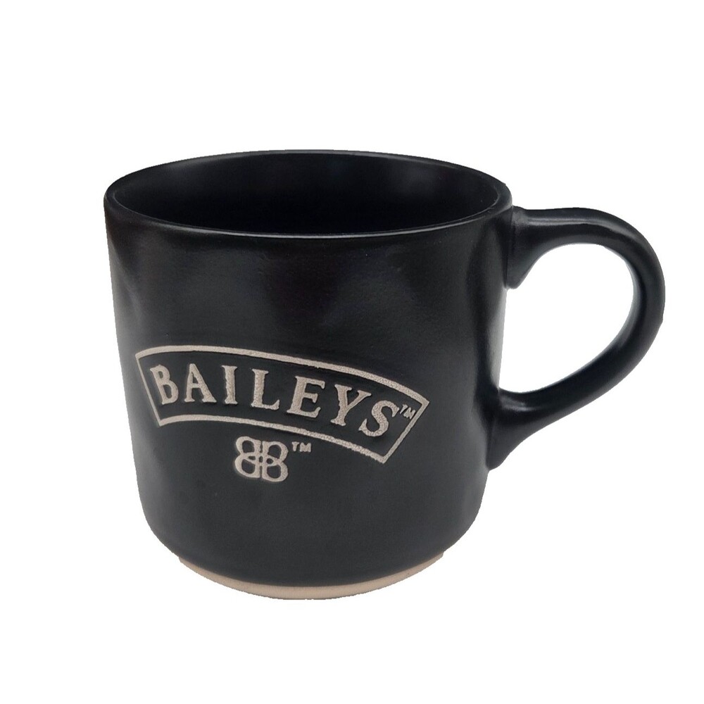 Baileys Irish Cream Black Ceramic Mug Distillery